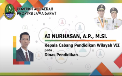 Selamat atas pelantikan Bapak Ai Nurhasan A.P., M.Si Sebagai Kepala Cabang Dinas Pendidikan wilayah VII